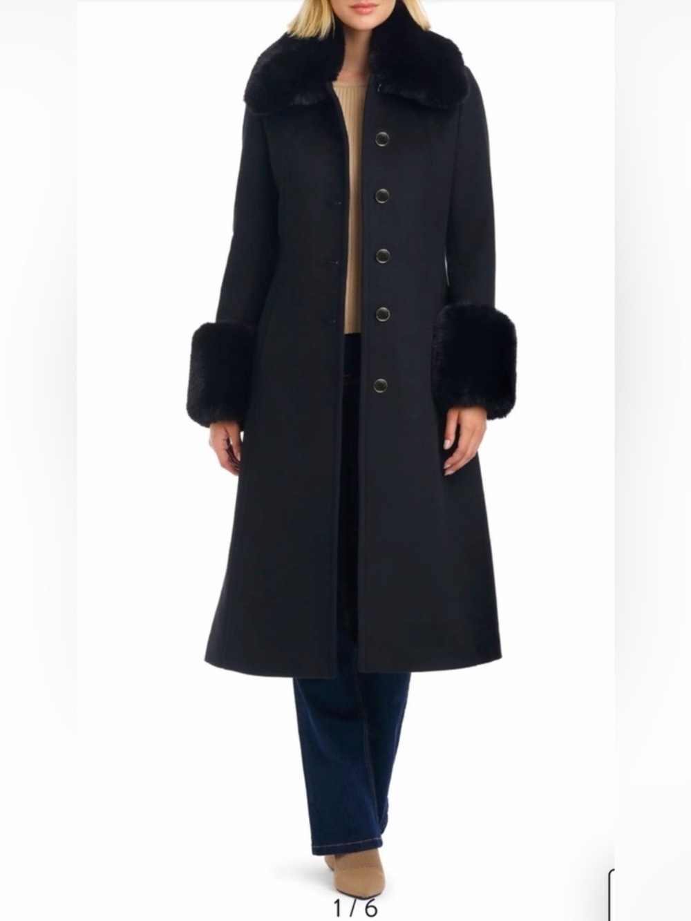 Donnybrook Wool Fur Coat With Hood